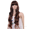 75cm X LONG Light Brown wavy Cosplay Hair Wig FF03